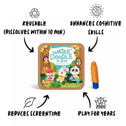 Snugfest™ Cognitive Water Coloring Book