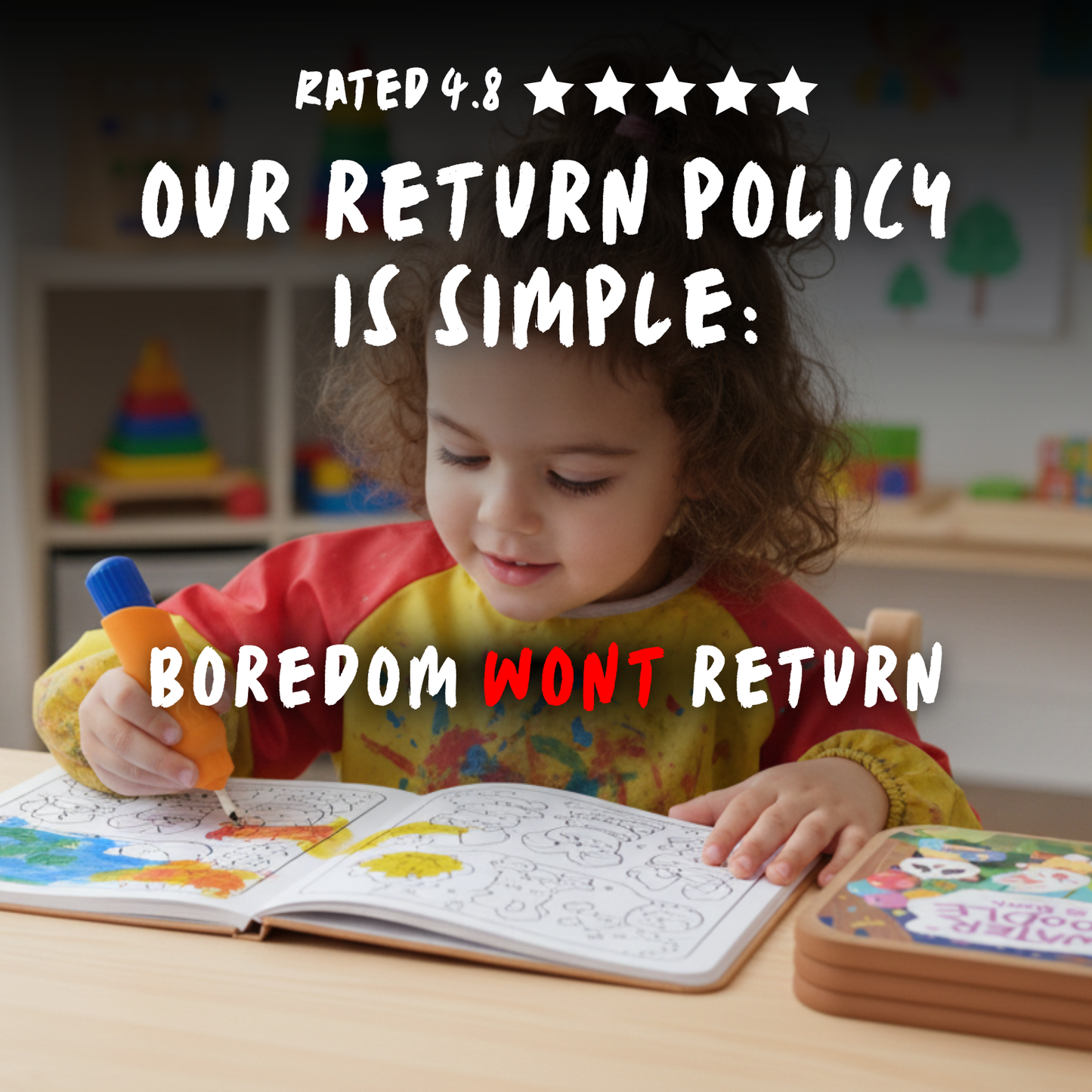 Snugfest™ Cognitive Water Coloring Book